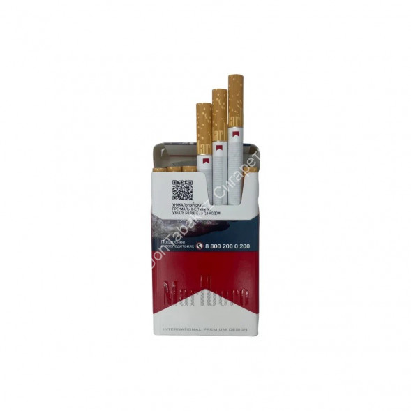 Сигареты Мальборо (Marlboro) Red Россия Акциз дубль Оптом 